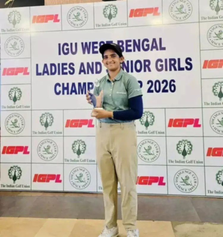 Ojaswini Saraswat Wins 11th National Golf Title in Kolkata Championship