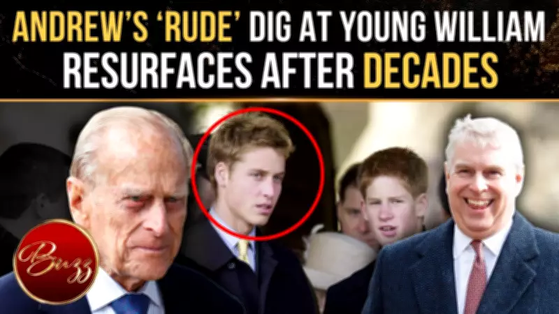 Old Clip Reveals Prince Andrew's Alleged 'Liar' Remark to Prince William