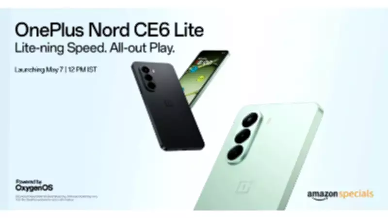 OnePlus Nord CE6 Lite Launching in India on May 7: Key Specs Revealed