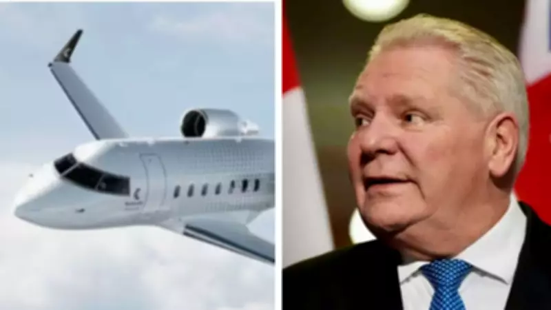 Ontario Premier Doug Ford to Sell $28.9M Government Jet After Public Backlash