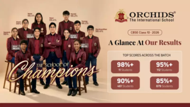 Orchids International School's CBSE 2026 Results Show Widespread Academic Excellence