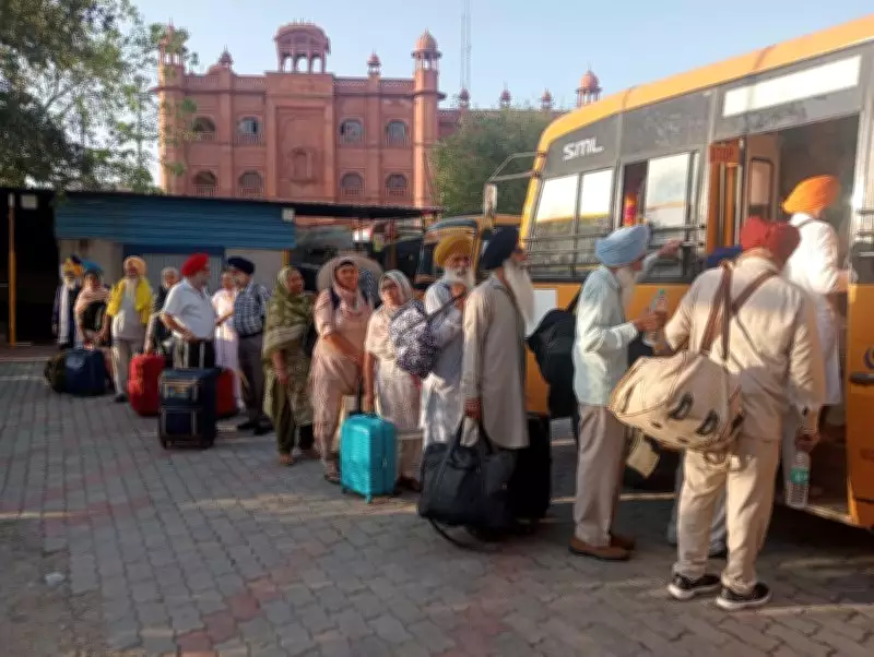 Over 2,200 Sikh Pilgrims Return to India After Baisakhi Celebrations in Pakistan