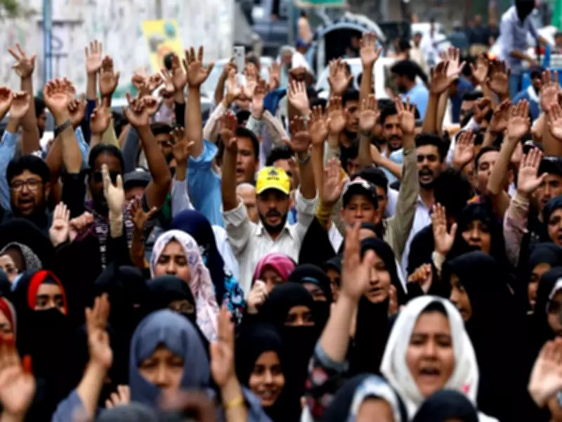 Pakistan Students Protest Exam Centre Shift, Alleged Misconduct, and Shop Demolitions