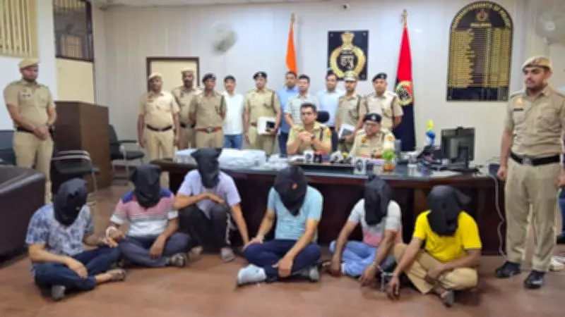 Palwal Police Bust Interstate Gang, Arrest 7 in Major Bullion Robbery Case