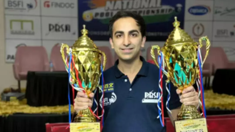 Pankaj Advani Stuns with National Pool Double Crown in Debut at 40