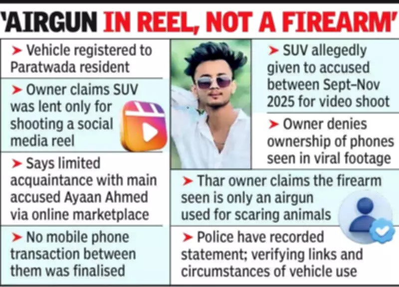 Paratwada Sex Scandal: Black Mahindra Thar SUV Traced to Local Resident
