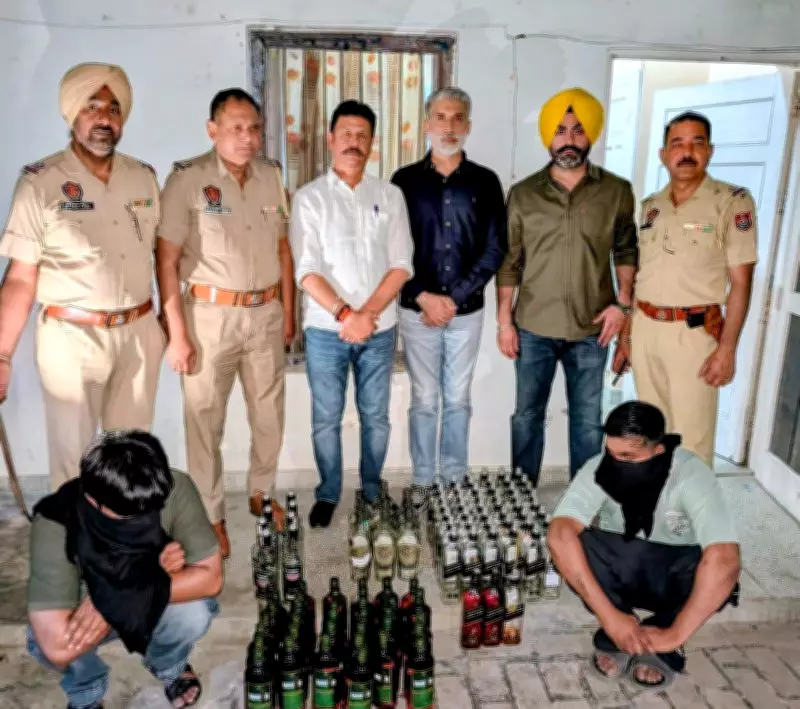 Patiala Excise Department Cracks Down on Major Fake Liquor Racket, Multiple Arrests Made