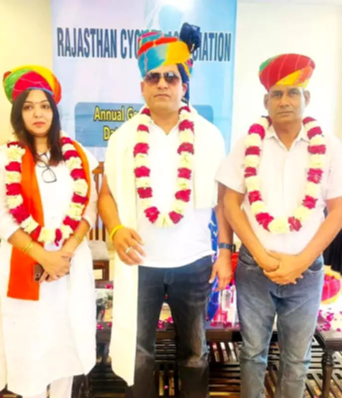 Pawan Kumar Sukhija Elected President of Rajasthan Cycling Association