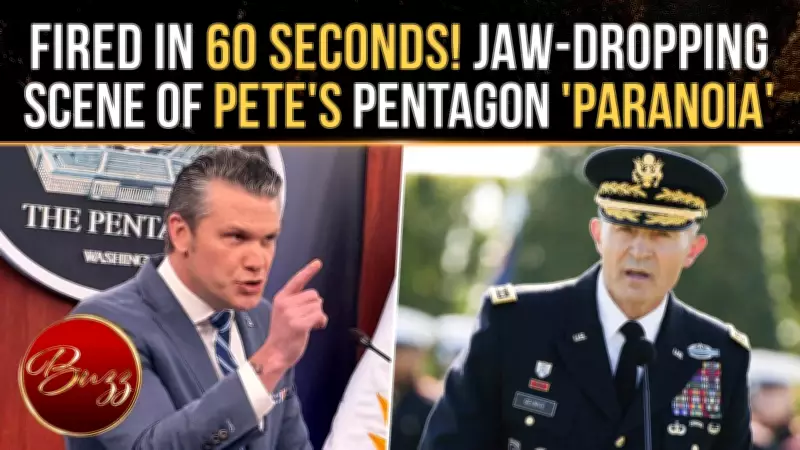 Pentagon Power Struggle: Insiders Detail Pete Hegseth's Alleged Feud Over Leadership
