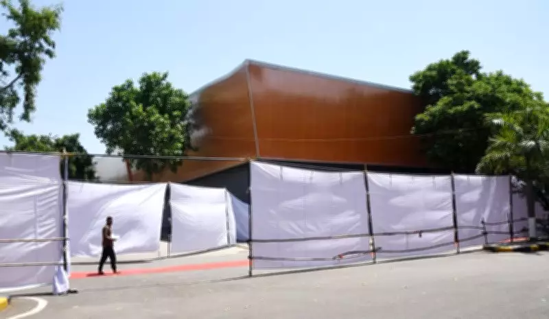 Physical Test for Police Posts Disrupts Sports Practice at Stadium