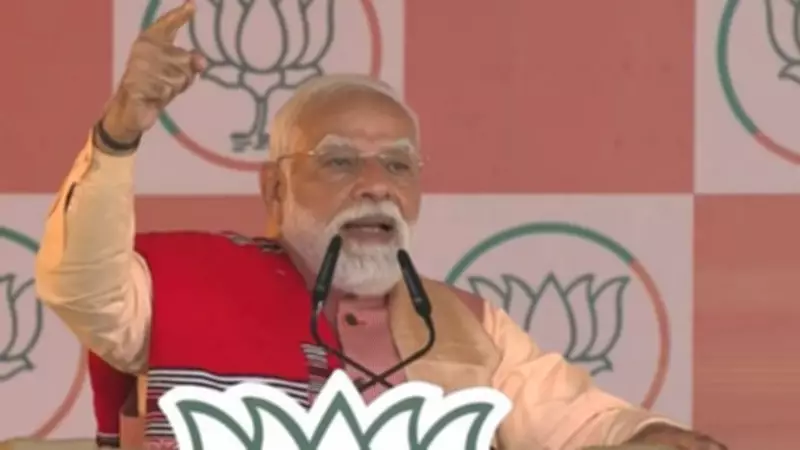 PM Modi Accuses Congress of Planning Law to Protect Infiltrators in Assam