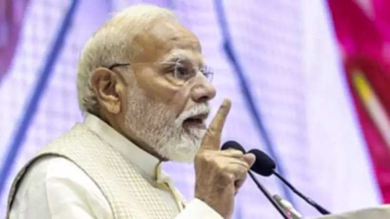 PM Modi Criticizes Congress Over Women's Reservation Bill Defeat