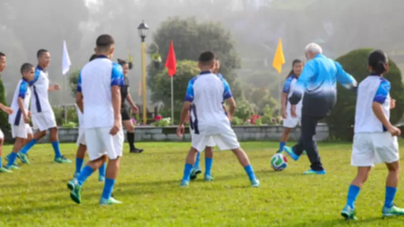 PM Modi Plays Football with Youngsters in Sikkim, Shares Video