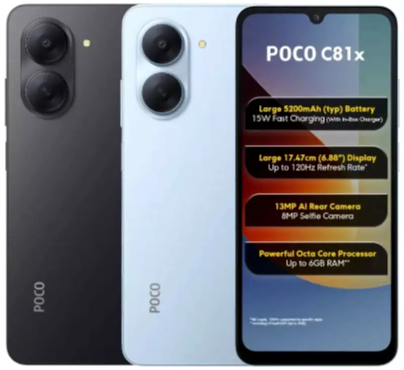 POCO C81 vs C81X: Subtle Differences in Budget Smartphones