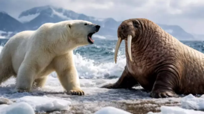 Polar Bear vs Walrus: Why Arctic's Top Predator Avoids This Risky Hunt