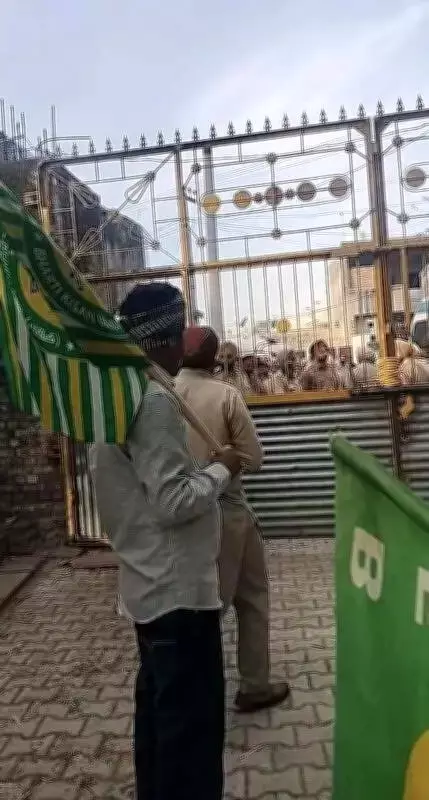 Police Clash with Farm Activists Ahead of CM Bhagwant Mann's Moga Rally