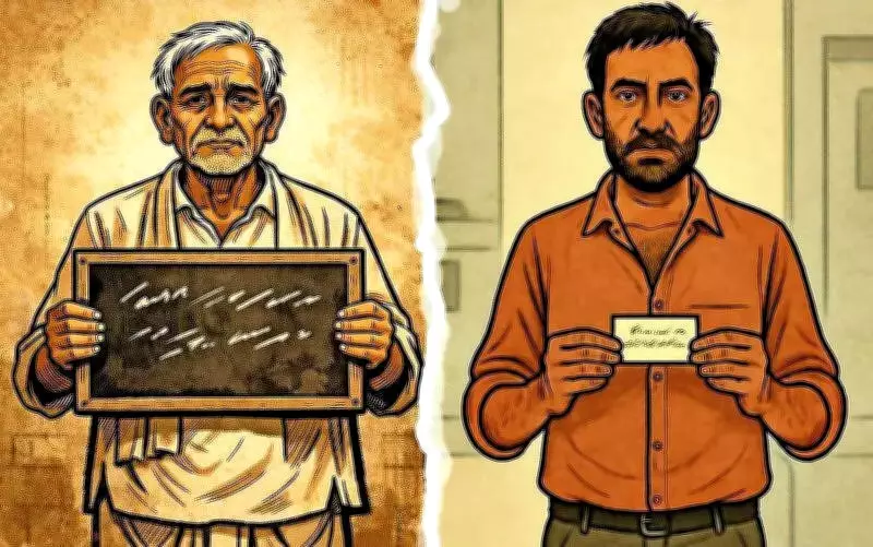 Police Stations Phase Out Chalk Slates for Printed Mugshot Details