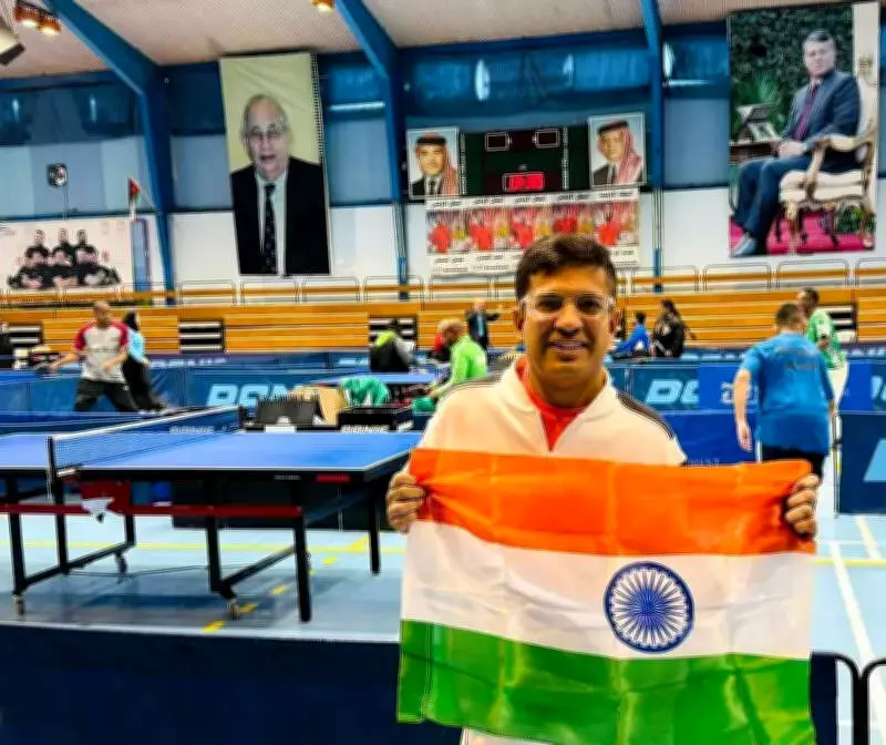 Polio Survivor Tushar Nagar Rises to World No. 49 in Para Table Tennis