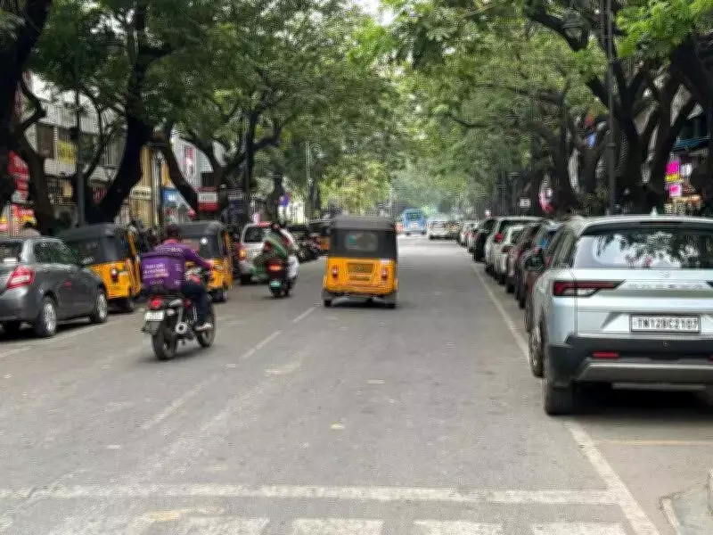 Pondy Bazaar Gridlock: Unused Multi-Level Parking Fuels Chennai Traffic Chaos