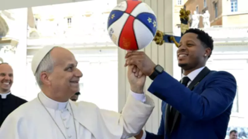 Pope Leo XIV's Basketball Moment with Harlem Globetrotters Draws Smiles