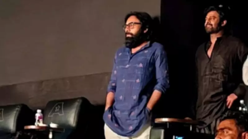 Prabhas and Sandeep Reddy Vanga Watch 'Dhurandhar 2' During Spirit Shoot, Viral Visuals Spark Buzz