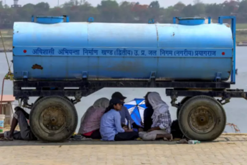 Prayagraj Scorches at 44°C, Heatwave Disrupts Life and Strains Hospitals