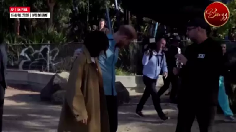 Prince Harry's Awkward Selfie Encounter During Australia Tour Goes Viral