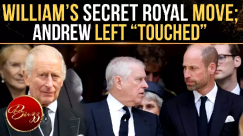 Prince William's Quiet Outreach to Disgraced Uncle Andrew After Royal Title Stripping