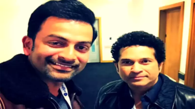 Prithviraj Recalls Chance Flight Meeting with Sachin Tendulkar on His 53rd Birthday
