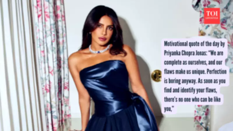 Priyanka Chopra Jonas Advocates Self-Acceptance Over Social Media Perfection