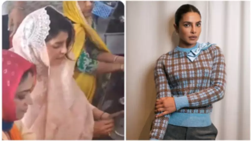 Priyanka Chopra Performs Bartan Seva at Golden Temple During Amritsar Visit
