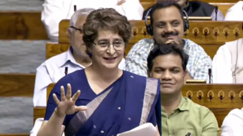 Priyanka Gandhi Slams Government Over Women's Reservation and Delimitation Bills