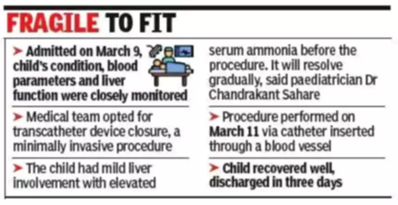 Pune Toddler Triumphs Over Rare 1-in-50,000 Abernethy Malformation