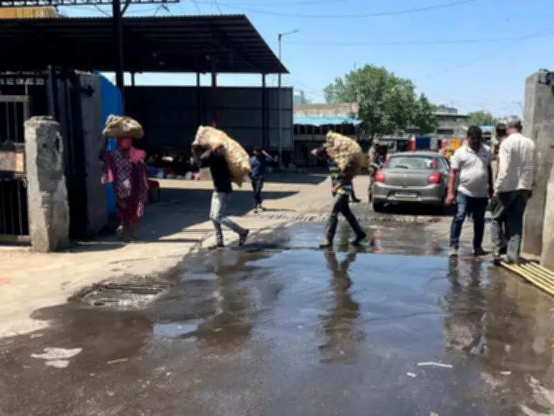 Pune's Gultekdi Market Yard Faces Severe Drainage Crisis, Residents Demand Action