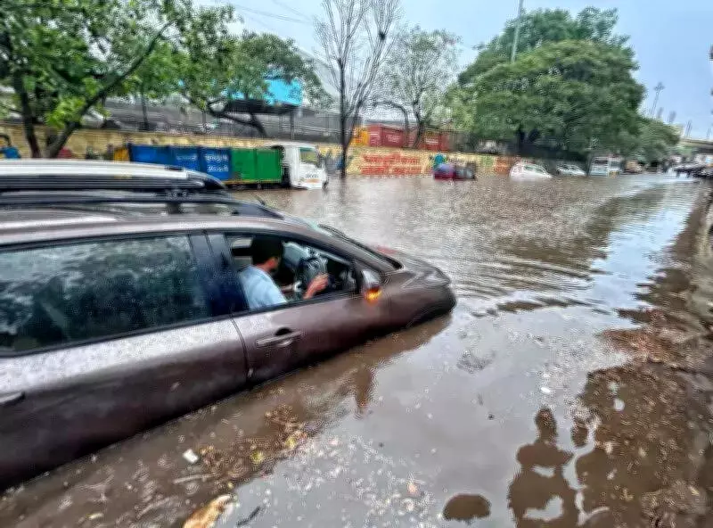 Pune's Stormwater System Fails, City Submerged After Intense Rainfall