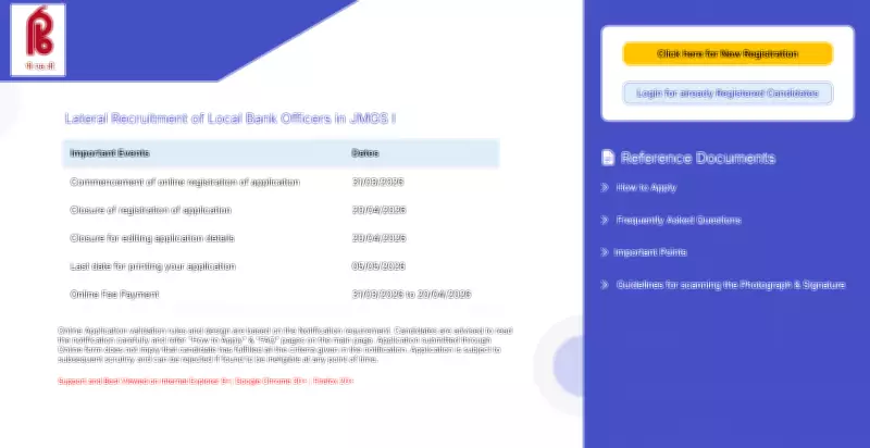 Punjab and Sind Bank LBO Recruitment 2026: Registration Closes Today