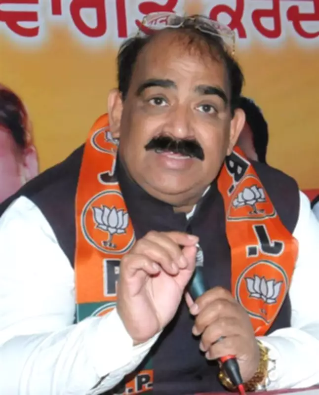 Punjab BJP Working President Inspects Chandigarh Blast Site Outside Party Office