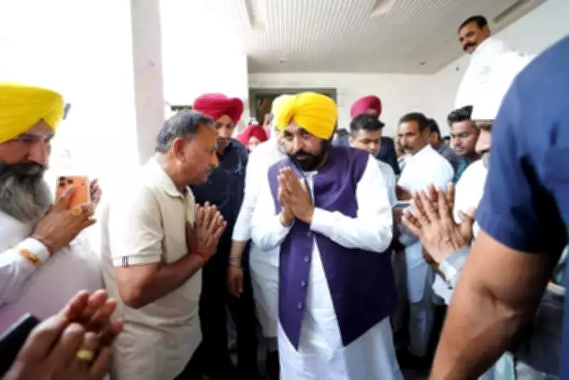 Punjab CM Mann Visits Jagraon, Demands Safety Measures After Yamuna Boat Tragedy