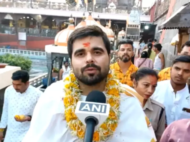 Punjabi Star Ninja's Spiritual Journey at Mahakaleshwar Temple's Bhasma Aarti