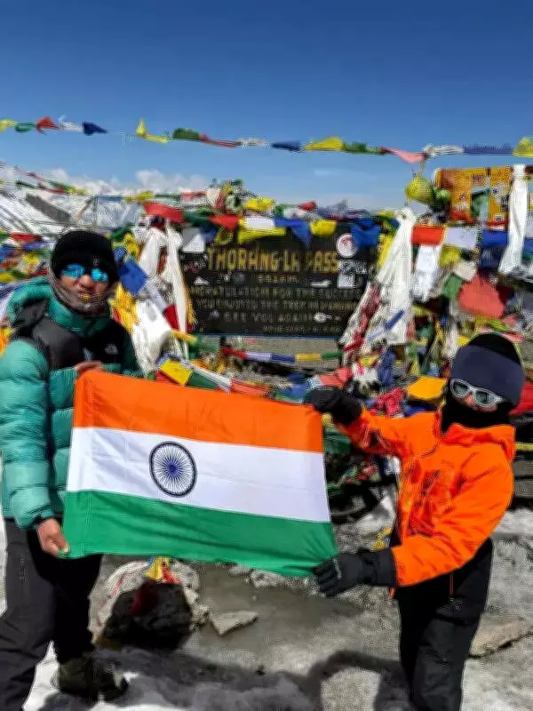 Punjab's 7-Year-Old Teghbir Singh Becomes Youngest to Conquer Annapurna Circuit