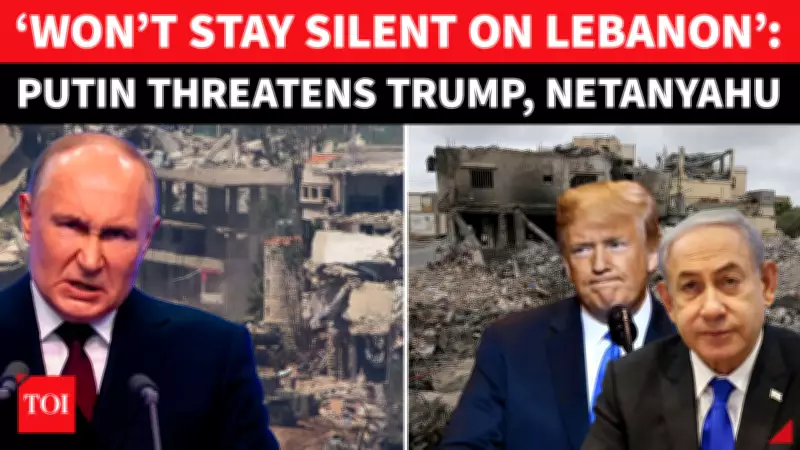 Putin Warns US and Israel Over Lebanon Crisis as Thousands Displaced