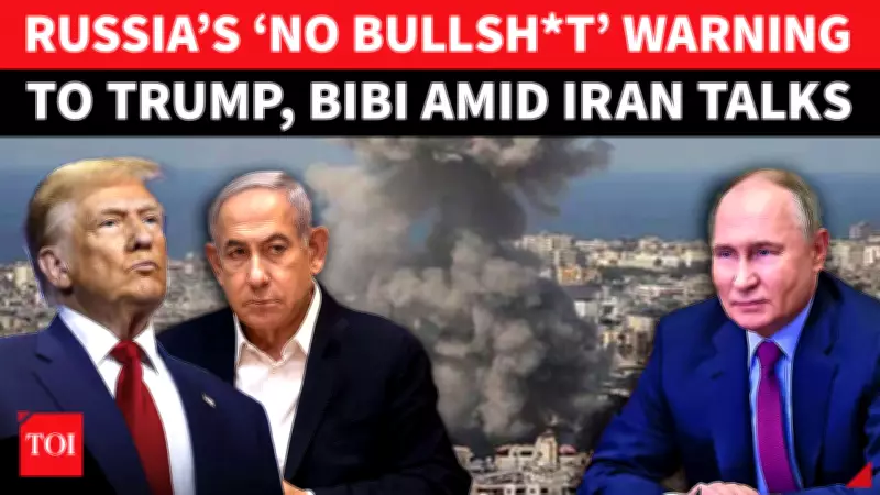 Putin's Stern Warning to Trump and Netanyahu as Iran Nuclear Talks Reach Critical Juncture