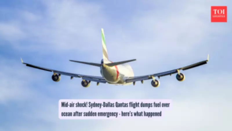 Qantas A380 Dumps Fuel Mid-Pacific After Medical Emergency, Olympic Athlete Documents Ordeal