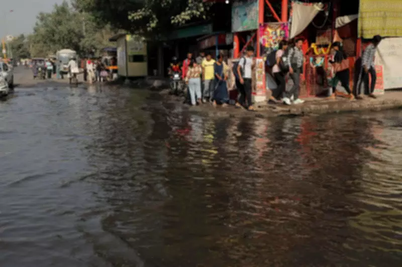 Quick Response Teams Deployed at Gurgaon Waterlogging Hotspots