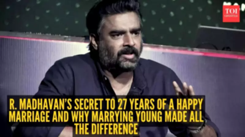 R. Madhavan Reveals Secret to 27-Year Marriage: Marrying Young Builds Lasting Love