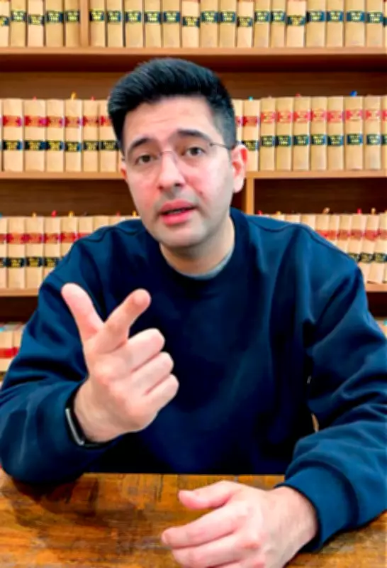 Raghav Chadha Counters AAP, Releases Video of His Parliamentary Speeches