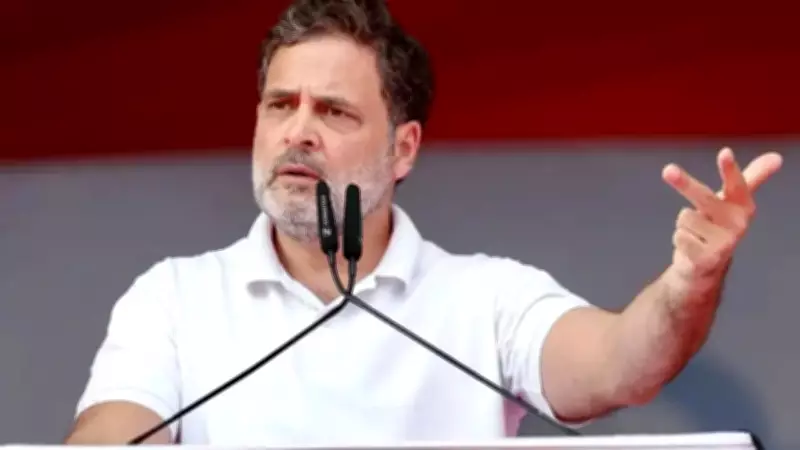 Rahul Gandhi Launches Scathing Attack on BJP, AIADMK at Tamil Nadu Rally