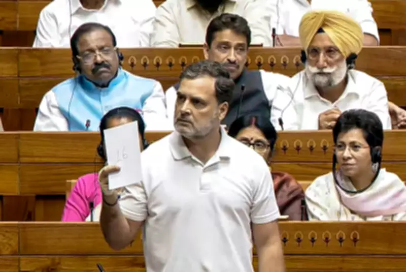 Rahul Gandhi Slams Government Over Alleged Attempt to Redraw Electoral Map