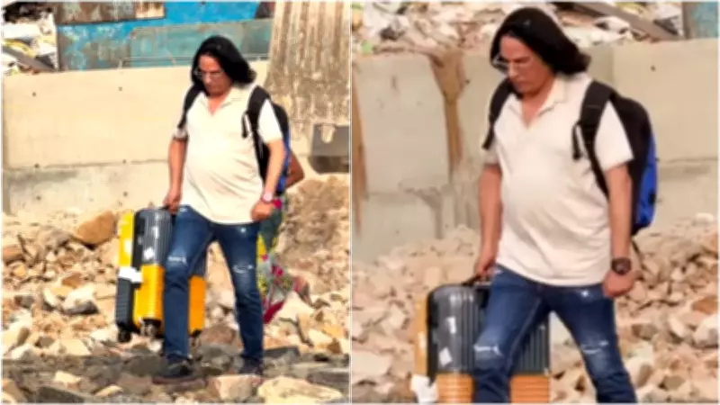 Rahul Roy's Unrecognizable Look with Long Hair Spotted in Mumbai