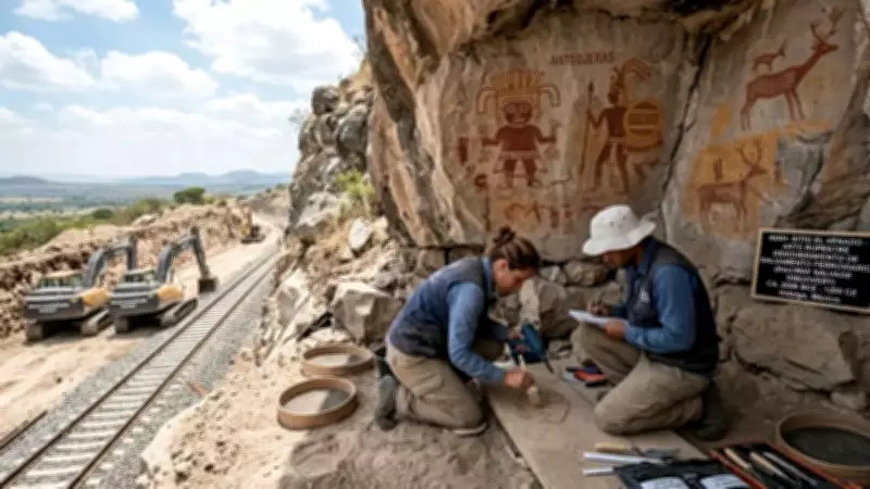 Railway Project in Mexico Reveals 16 Ancient Rock Art Sites Spanning 4,000 Years
